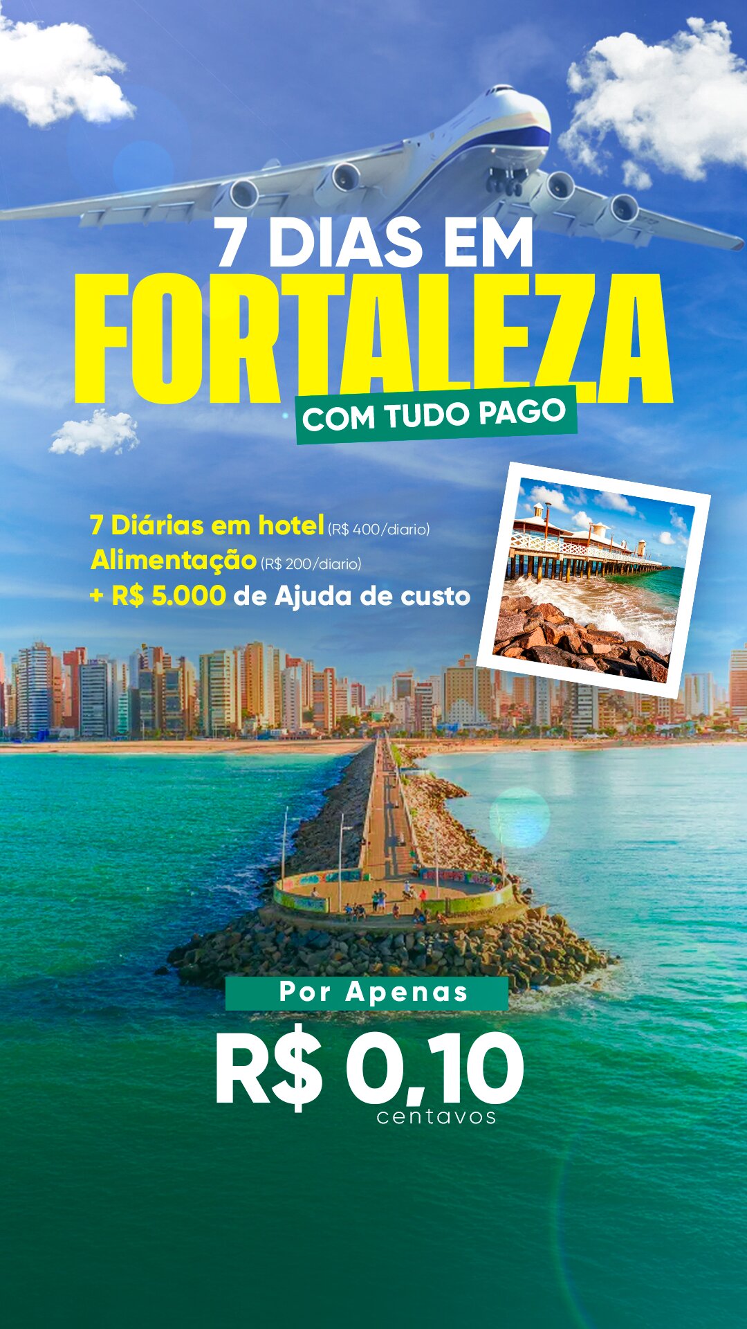 VIAGEM PARA FORTALEZA